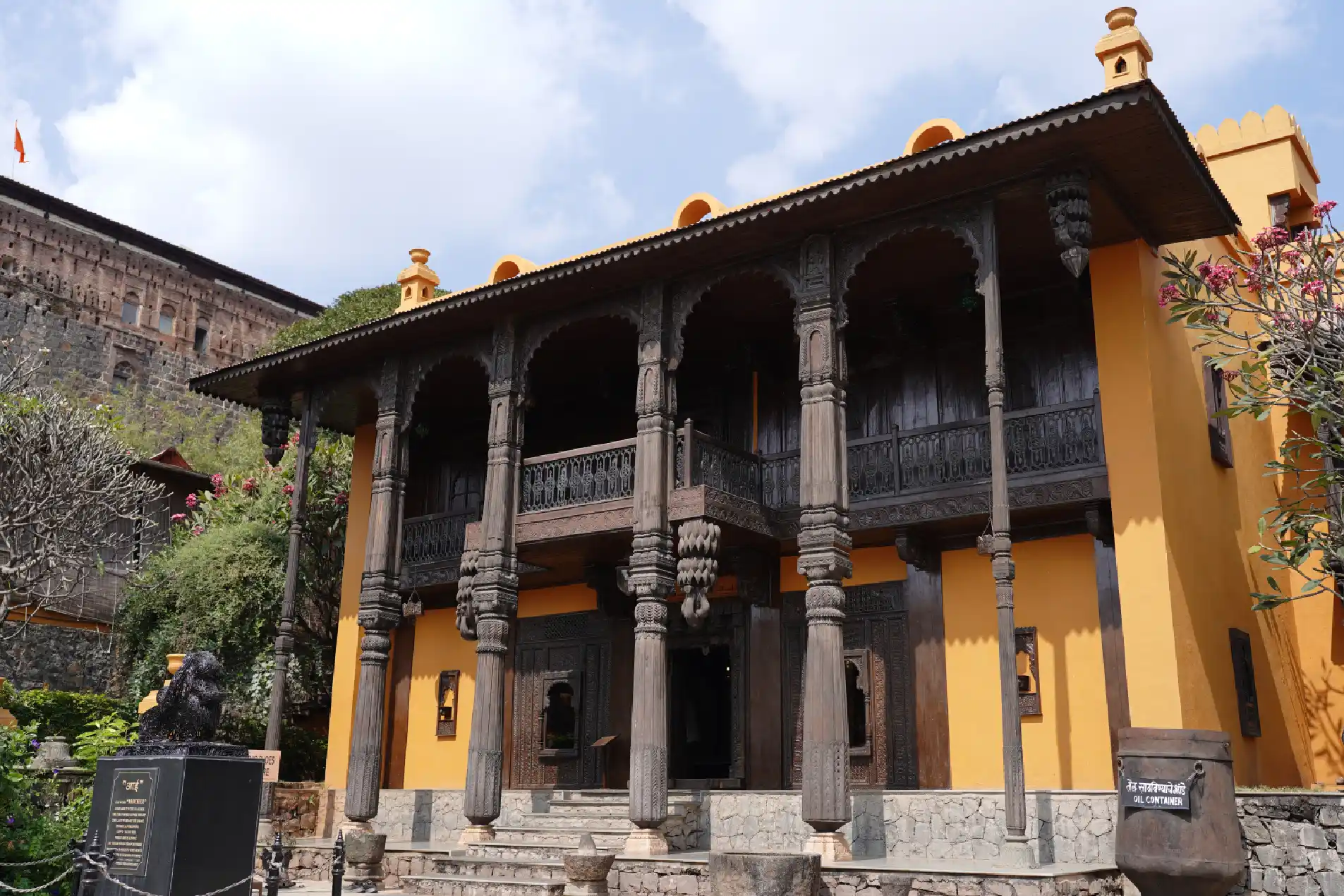300 year old Fort JadhavGADH heritage hotel near Pune Maharashtra